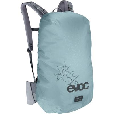EVOC 601010131-l, Protector de Lluvia para Mochila Unisex Adulto, Gris Acero, L