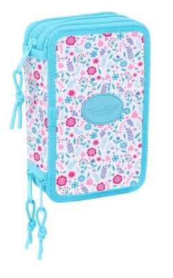Safta Blackfit8 Cool Schooletui met 37 nuttige gebruiksvoorwerpen, etui voor kinderen, ideaal voor kinderen van 5 tot 14 jaar, comfortabel en veelzijdig, kwaliteit en duurzaamheid, 12,5 x 5,5 x 19,5
