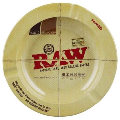 RAW Magnetisk Ashtray, metall, gul, S