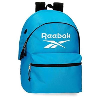 Reebok Boston Ryggsäck, för bärbar dator, Dubbelfack 15,6', Blå, 31x44x17,5 cm, Polyester, 23,87L, Blå, Mochila para Portátil Doble Compartimento, dubbelfack laptop ryggsäck