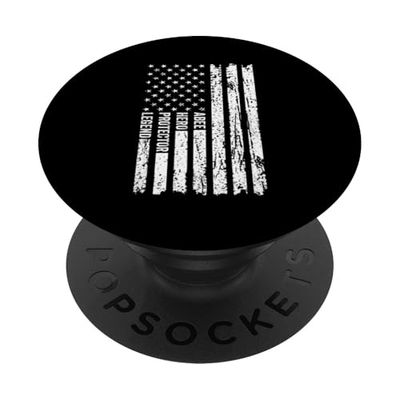 Abee Protector Hero Legend American Flag PopSockets Adhesive PopGrip