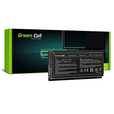 Green Cell A32-F5 - Batería para portátil ASUS F5 F5GL F5M F5N F5R F5RL F5SL F5V F5Z X50GL X50N X50R X50RL X50SL X50V X50Z (6 Celdas 4400mAh 11.1V Negro)