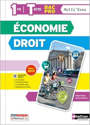 Economie-Droit - 1re/Term Bac Pro - Coll. Multi'Exos: Livre + licence élève