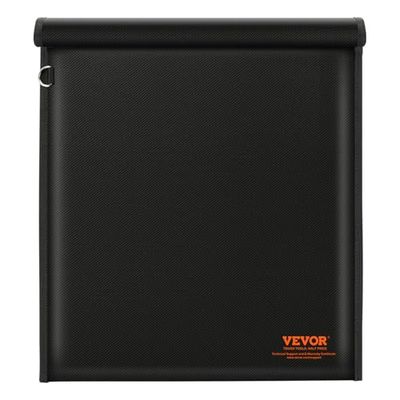 VEVOR Faraday Bag, Faraday Pouch Set for Laptop (16.9 x 15"), Fireproof & Waterproof Faraday Signal Blocking Holder for Car Keys, Phones & Tablets, Anti-Theft Pouch & Anti-Hacking Case Blocker, Black