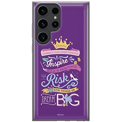 ERT GROUP mobile phone case for Samsung S23 ULTRA original and officially Licensed Disney pattern Princesses 003 optimally adapted to the shape of the mobile phone, case made of TPU