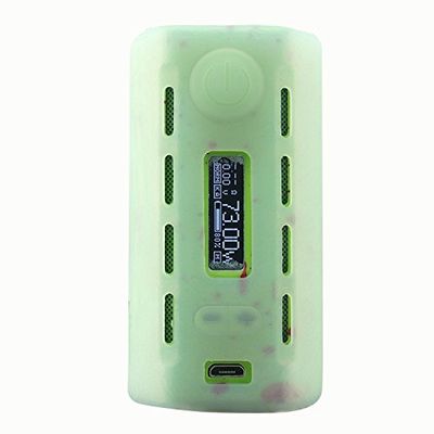 RUIYITECH, Teslacigs WYE200W elektronisk cigarettbeläggning, Transparent silikonfodral
