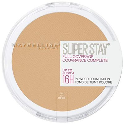 Maybelline New York Super Stay Full Coverage 16H Powder Foundation No.24 Fair Nude 9g