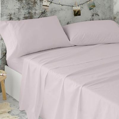 Burrito Blanco T1202 beddengoedset, roze, katoen, T12, katoen, breedte 120 cm