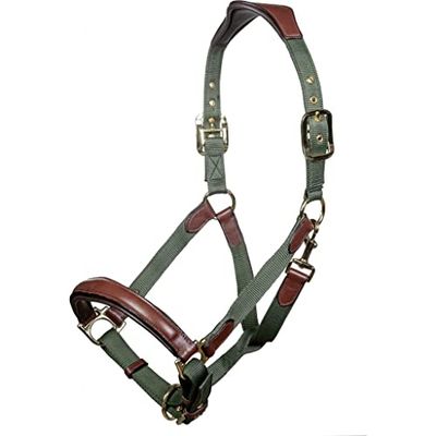 HKM Luna Licol Vert/Marron Pony