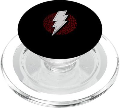 Granate Rojo Borgoña Rayo salvaje Burdeos PopSockets PopGrip para MagSafe