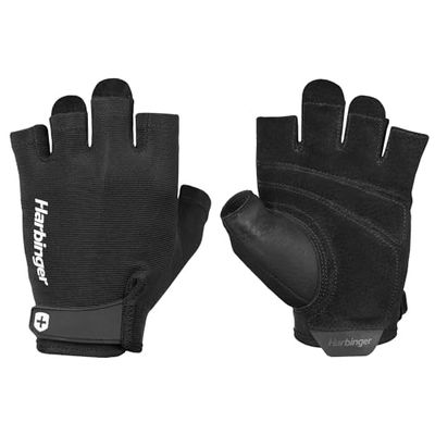 Harbinger Power 2.0 Gewichthefhandschoenen, Unisex, Zwart, X-Large