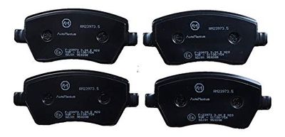 AutoMentum AM23973.5 Brake Pad Set of 4 for RENAULT CLIO III (BR0/1 CR0/1) 2005- Front Axle and other vehicles