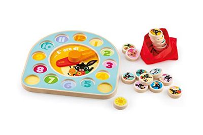 Trudi Reloj didáctico Bing, Multicolor (TUE65000)