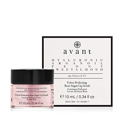 Avant Skincare Velvet Perfecting Rose Sugar Exfoliante Labial, 10Ml