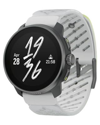 SUUNTO Race S Montre Sport Femme Homme, Tracker d'Activités GPS Running, Bi-Band GNSS, Carte Hors Ligne, Écran Tactile AMOLED, Smartwatch Cardiofréquencemètre Podomètre Altimètre, 13 Jours d'Autonomie