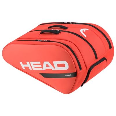 HEAD Unisex volwassen Tour Padel Bag L Padel Bag, Fluo Oranje, L