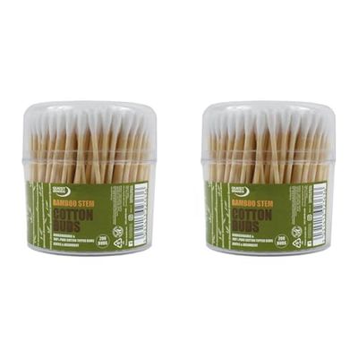 Quest 200 Cotton Buds (Bamboo Stem) (Pack of 2)