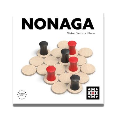 Steffen Spiele - Nonaga - Jeu de Duel - sois Le Premier à regrouper tes Trois pions sur des tuiles adjacentes – 99017