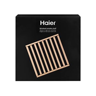 Clayette en Bois Haier pour Cave à Vin - Capacité de Stockage Maximale - Élégante et de Qualité - Accessoire Original Haier - 487 * 480 * 25mm
