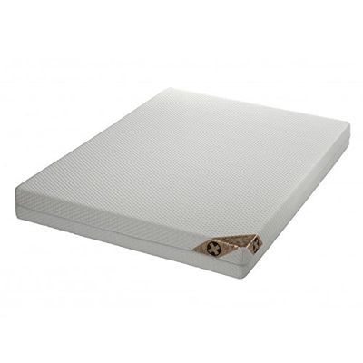 Todocama Matelas orthopédique avec Tissu Stech et Double Housse, HR, Blanc, 90 x 180 cm