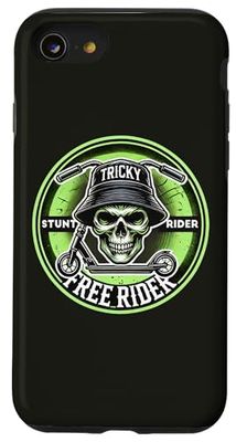 Tricky-Scooter skater-ramp electric-scooter stunt scooter Case for iPhone SE (2020) / 7 / 8