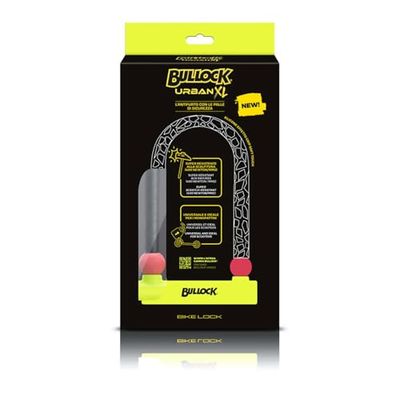 Bullock Urban XL, Bike Lock, Super Resistente alla Scalfitura, Ideale per Monopattini