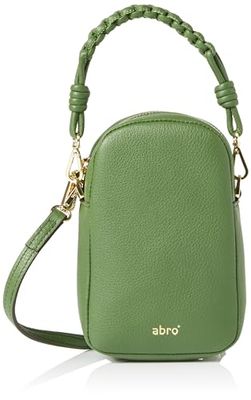 ABRO telefonväska Poppy, Unisex Vuxna, Grön, Green