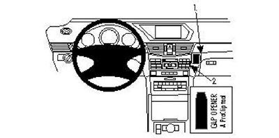 Brodit 854331 ProClip Console Mounting Bracket