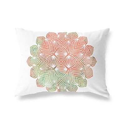 BonaMaison Decoratieve Kussensloop, Kussenhoezen Bank, Decoratieve Kussenhoesjes, Kussensloop; Sofa, Slaapkamer, Kantoor, Auto 45x60 Cm - Ontworpen en vervaardigd in Turkije