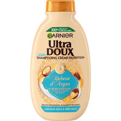 Ultra Doux Reiesse d'Argan Shampoo, Nutritional Cream, Wealth d'Argan 250 ml