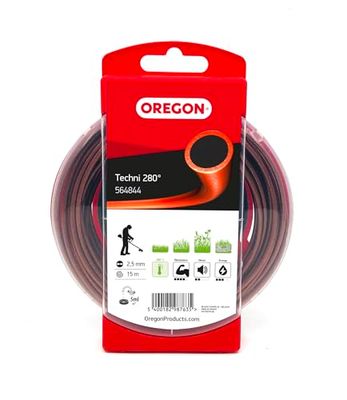 Oregon Techni 545819 280° maaidraad met ronde doorsnede, 2,5 mm, spoel van 81 meter