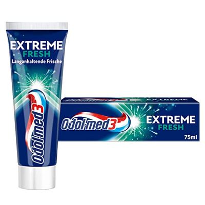 Odol-med3 Dentifricio Extreme Fresh per una freschezza di lunga durata, 75 ml