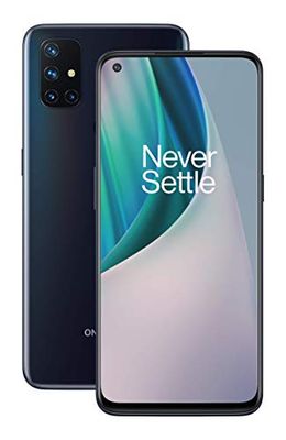 OnePlus N10 Smartphone Display da 6.49 "a 90 Hz, 6 GB di RAM + 128 GB di Memoria, Quad camera, Warp Charge 30T, Dual SIM, 5G, Midnight Ice