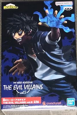 Banpresto My Hero Academia - Figura di Dabi - The Evil Villains - Vol.5 - Altezza 15 cm - BP19168