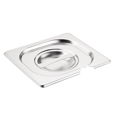 Vogue CB175 dentata in acciaio INOX Gastronorm, 1/6 dimensioni