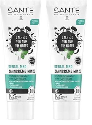 Sante Dentifricio alla menta (Confezione da 2)