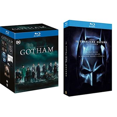 Gotham La Serie Completa - Stagioni 1-5 (18 Blu Ray) & Il Cavaliere Oscuro - La Trilogia (Cofanetto 3 Blu-Ray)