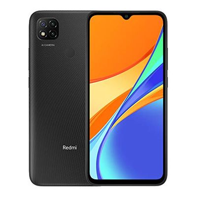 Xiaomi Redmi 9C Teléfono libre 2GB RAM + 32GB ROM, 6.53” Dot Drop Display, Procesador Octa-Core 5MP Frontal y 13MP Cámaras Triples Versión Global (Gris)