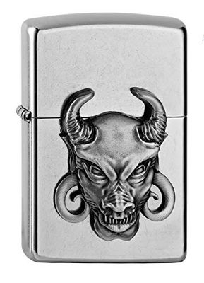 Zippo Lighter, Brass, Design, 5,83,81,2