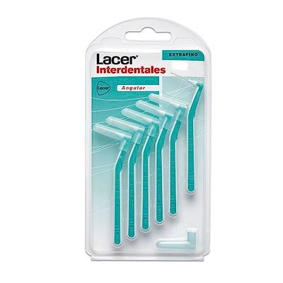 Brosse à Dents Interdentaire Lacer En angle Extrafins (6 Unités)