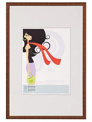 Walther Design Cadre photo bronze 18 x 24 cm New Lifestyle Cadre en plastique KV824J