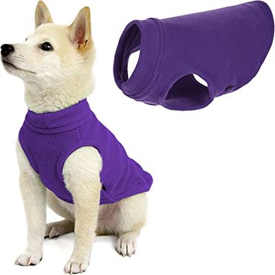 Gooby Stretch Fleece Vest, Trui Fleece Vest Vest Trui voor Honden