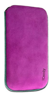 Trendworks 77 SPL2582 Splash Sleeve för Samsung Galaxy S3 nubuck lila grön