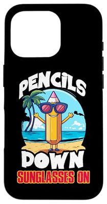 PENCILS DOWN SUNGLASSES ON Custodia per iPhone 16 Pro