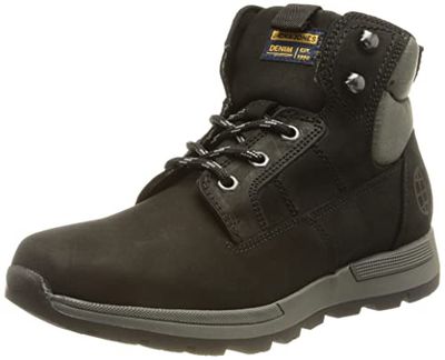 Jack & Jones JFWGATES Nubuck Boot Sneakers voor heren, antraciet, 43 EU