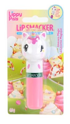 Lip Smacker - Collection Lippy Pals - Licorne Baume à Lèvres - Stick à Lèvres Parfum Crème Glacée - Cadeau Sucré pour vos Amis avec Figurines - 1 unité
