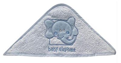 Duffi Baby 1160-12 ręcznik kąpielowy, haftowany, 75 x 75 cm