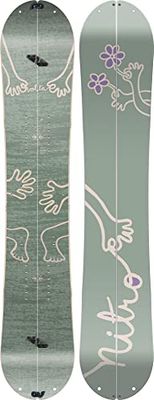Nitro Snowboards för kvinnor, Volta BRD ´23, allmountainboard, directional splitboard, platt utsvängning, terrängcykling