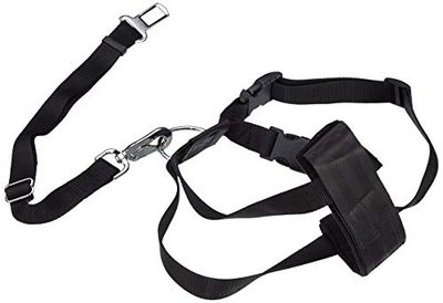 Trixie Car Safety Harness, Medium, Black