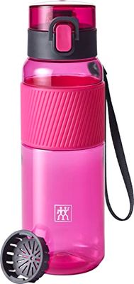 Zwilling botella, sin BPA, versátil, Tritan, rosa, 680 ml